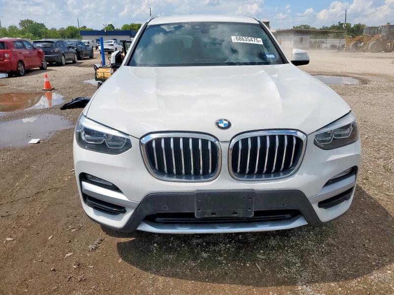 5UXTR7C52KLF29861 - 2019 BMW X3 SDRIVE30I WHITE photo 5