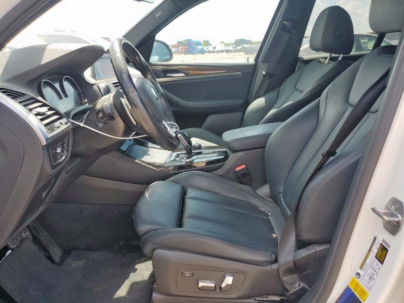 5UXTR7C52KLF29861 - 2019 BMW X3 SDRIVE30I WHITE photo 7