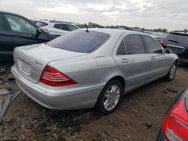 WDBNG84JX3A345116 - 2003 MERCEDES-BENZ S500 500 4MATIC SILVER photo 3