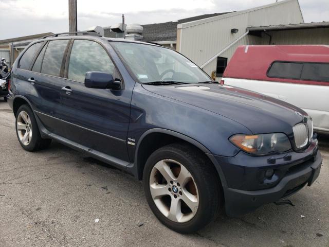 5UXFB53596LV24035 - 2006 BMW X5 4.4I BLUE photo 4