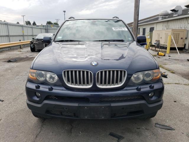 5UXFB53596LV24035 - 2006 BMW X5 4.4I BLUE photo 5