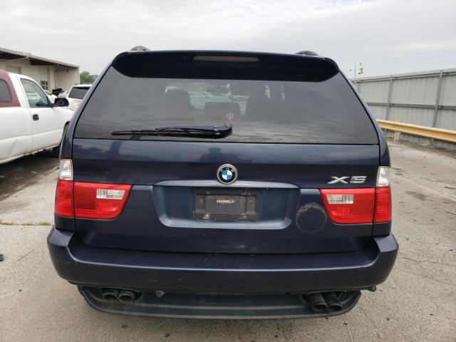 5UXFB53596LV24035 - 2006 BMW X5 4.4I BLUE photo 6