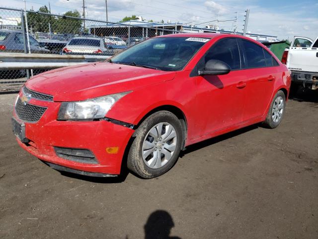 1G1PA5SH4E7456585 - 2014 CHEVROLET CRUZE LS RED photo 1