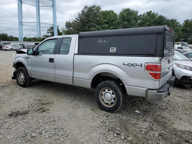 1FTEX1EMXDFA00707 - 2013 FORD F150 SUPER CAB SILVER photo 2