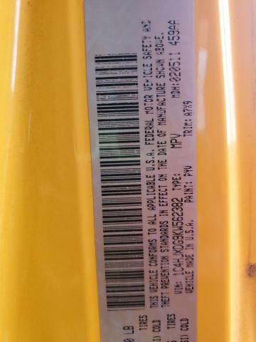 1C4HJXDG9KW562382 - 2019 JEEP WRANGLER U SPORT Сары фото 13