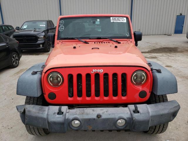1C4BJWDG6DL563669 - 2013 JEEP WRANGLER U SPORT Червоний фото 5