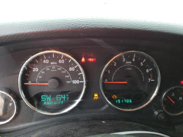 1C4BJWDG6DL563669 - 2013 JEEP WRANGLER U SPORT Червоний фото 9