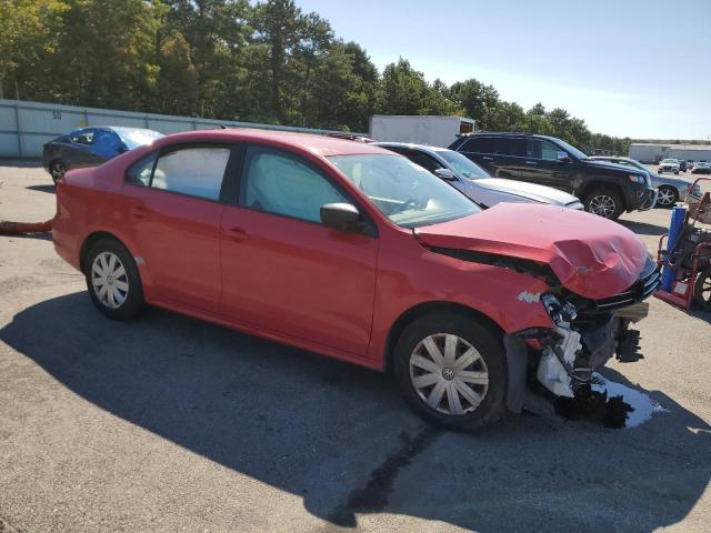 3VW2K7AJ4FM280026 - 2015 VOLKSWAGEN JETTA BASE RED photo 4