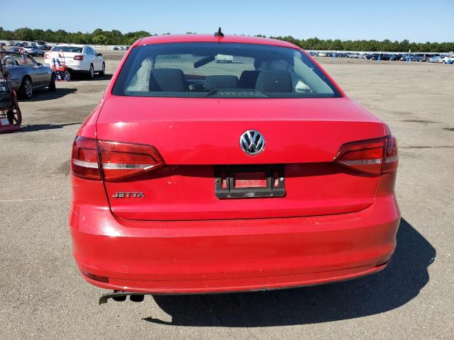 3VW2K7AJ4FM280026 - 2015 VOLKSWAGEN JETTA BASE RED photo 6