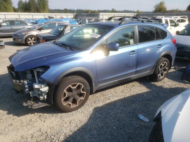 JF2GPAKC0EH205769 - 2014 SUBARU XV CROSSTR 2.0 LIMITED BLUE photo 1