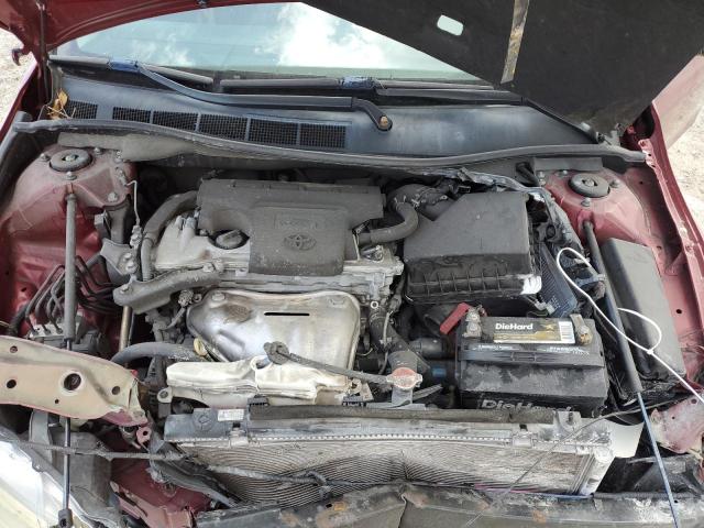 4T1BF1FK0GU542624 - 2016 TOYOTA CAMRY LE RED photo 11