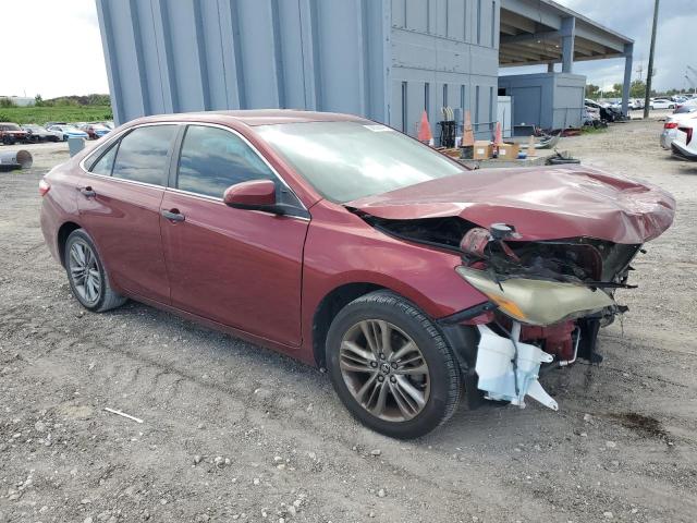 4T1BF1FK0GU542624 - 2016 TOYOTA CAMRY LE RED photo 4