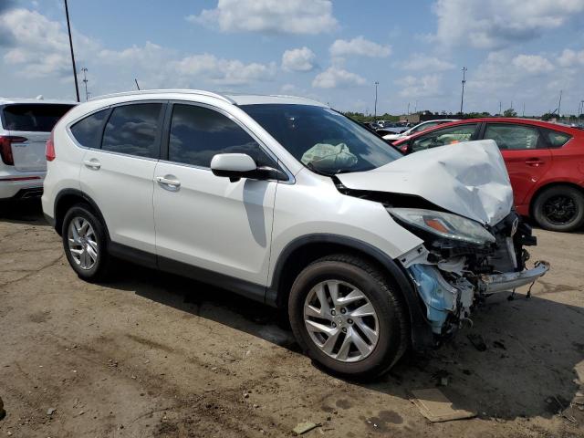 5J6RM4H7XFL045419 - 2015 HONDA CR-V EXL WHITE photo 4