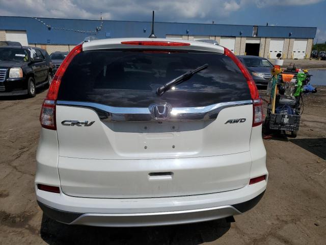 5J6RM4H7XFL045419 - 2015 HONDA CR-V EXL WHITE photo 6