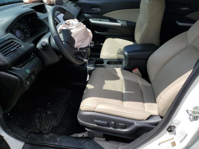 5J6RM4H7XFL045419 - 2015 HONDA CR-V EXL WHITE photo 7