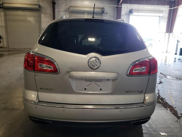 5GAKVBKDXEJ108358 - 2014 BUICK ENCLAVE SILVER photo 6