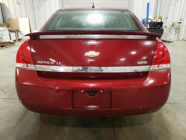 2G1WT57K391278133 - 2009 CHEVROLET IMPALA 1LT MAROON photo 6