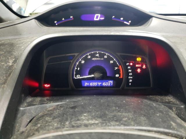 1HGFA168X6L126207 - 2006 HONDA CIVIC EX GRAY photo 9