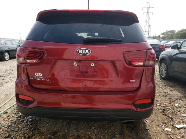 5XYPGDA31KG471484 - 2019 KIA SORENTO L RED photo 6