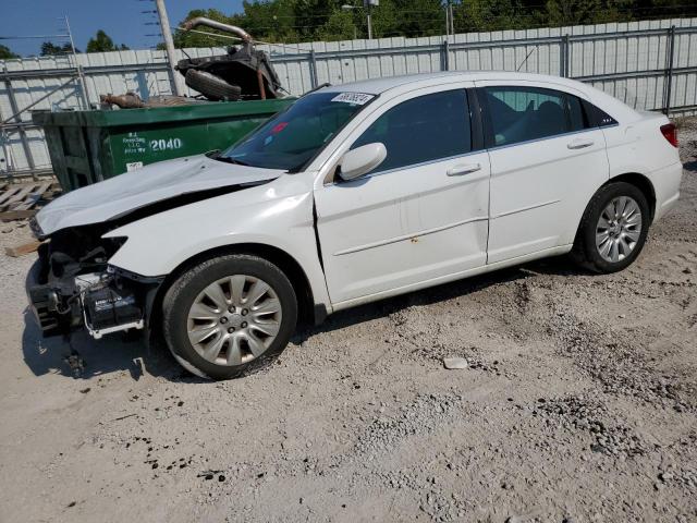 1C3CCBAB6CN203096 - 2012 CHRYSLER 200 LX WHITE photo 1