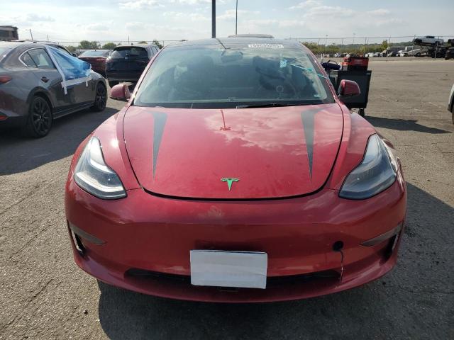 5YJ3E1EA5PF654414 - 2023 TESLA MODEL 3 أحمر صورة 5
