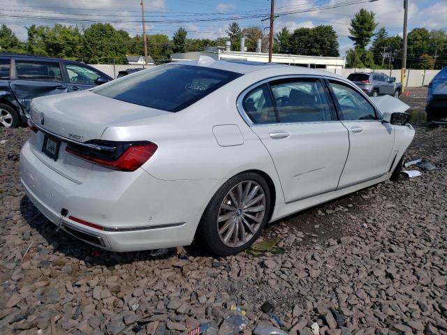 WBA7T4C05NCH74582 - 2022 BMW 740 XI WHITE photo 3