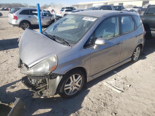 JHMGD38698S041058 - 2008 HONDA FIT SPORT SILVER photo 1