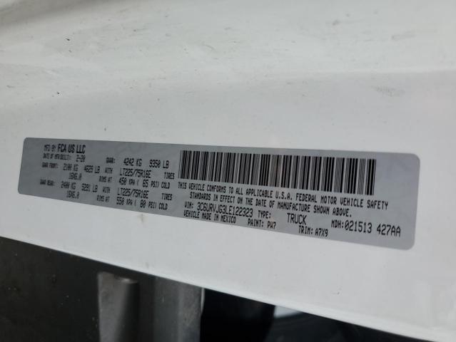 3C6URVJG3LE122323 - 2020 RAM PROMASTER 3500 HIGH 白色 照片 14