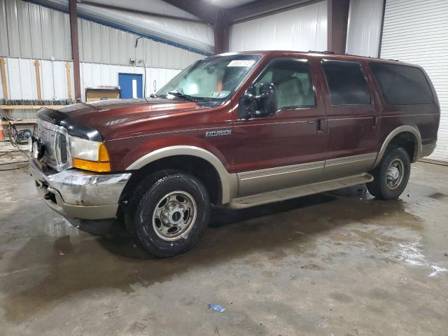 1FMNU43S0YEC17878 - 2000 FORD EXCURSION LIMITED BURGUNDY photo 1