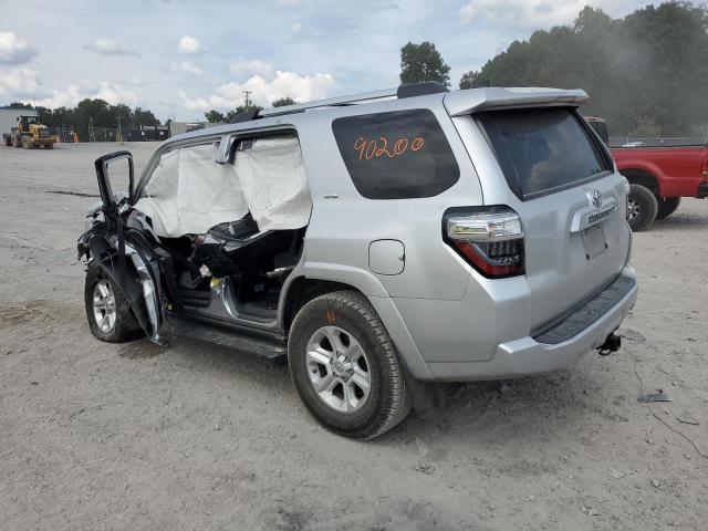 JTEBU5JR9K5711656 - 2019 TOYOTA 4RUNNER SR5 SILVER photo 2