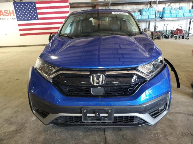 7FARW2H81ME016862 - 2021 HONDA CR-V EXL Синій фото 5