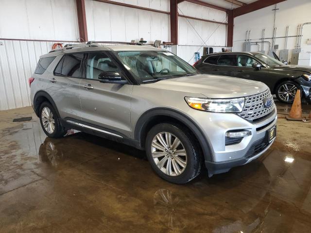1FM5K8FW5LGC70164 - 2020 FORD EXPLORER LIMITED SILVER photo 4