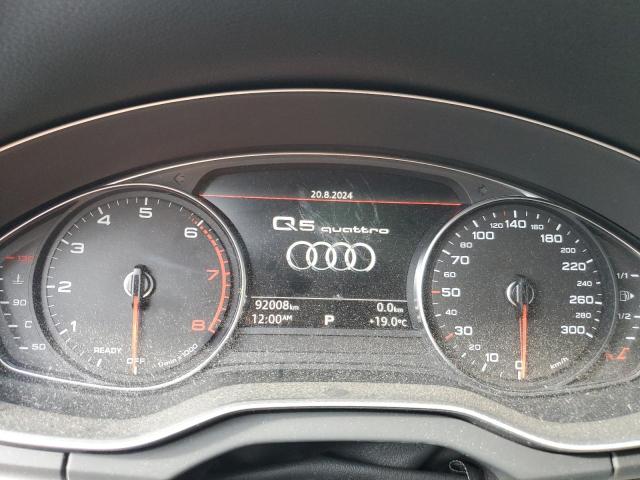 WA1ENAFYXJ2009573 - 2018 AUDI Q5 PROGRESSIV S-LINE SILVER photo 9