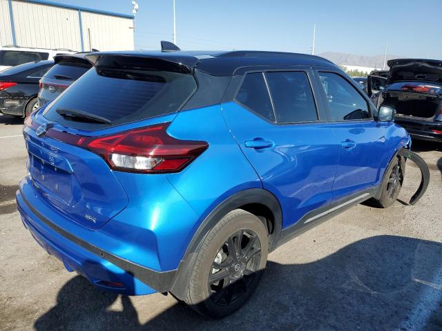 3N1CP5DV8ML555060 - 2021 NISSAN KICKS SR BLUE photo 3