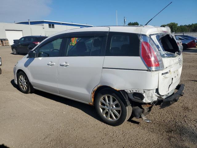 JM1CR2W37A0380035 - 2010 MAZDA 5 WHITE photo 2