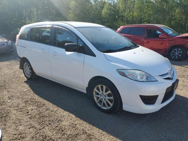JM1CR2W37A0380035 - 2010 MAZDA 5 WHITE photo 4