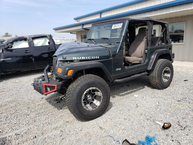 1J4FA69S14P750996 - 2004 JEEP WRANGLER / RUBICON GRAY photo 1