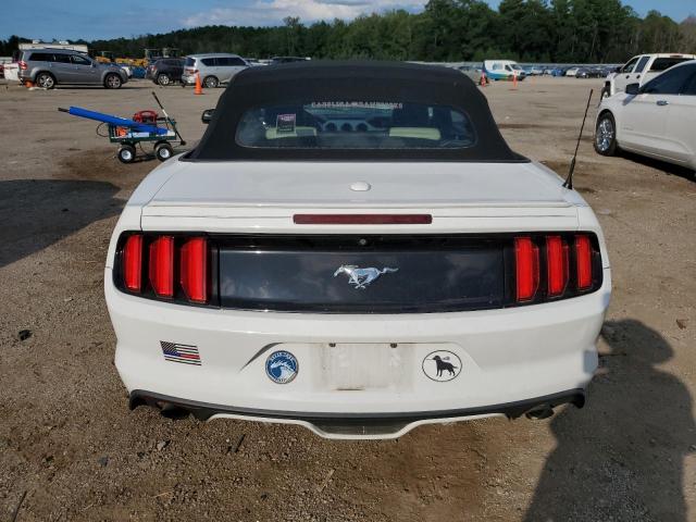 1FATP8UH8H5278690 - 2017 FORD MUSTANG WHITE photo 6