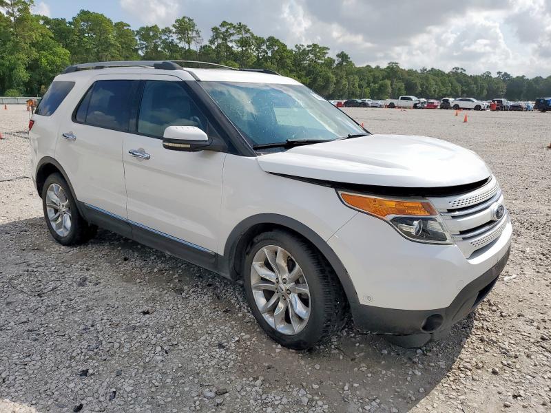 1FMHK8F83CGA92771 - 2012 FORD EXPLORER LIMITED WHITE photo 4