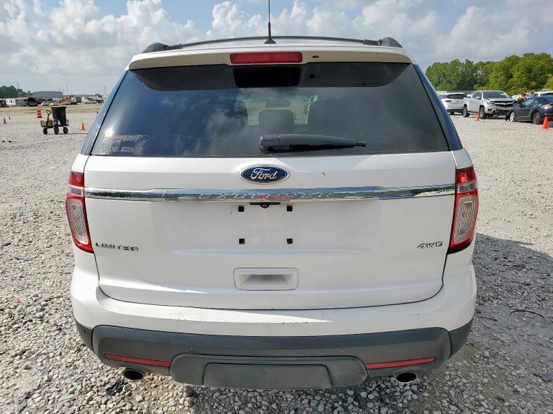 1FMHK8F83CGA92771 - 2012 FORD EXPLORER LIMITED WHITE photo 6