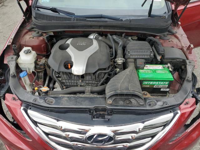 5NPEC4AB3BH243571 - 2011 HYUNDAI SONATA SE RED photo 11