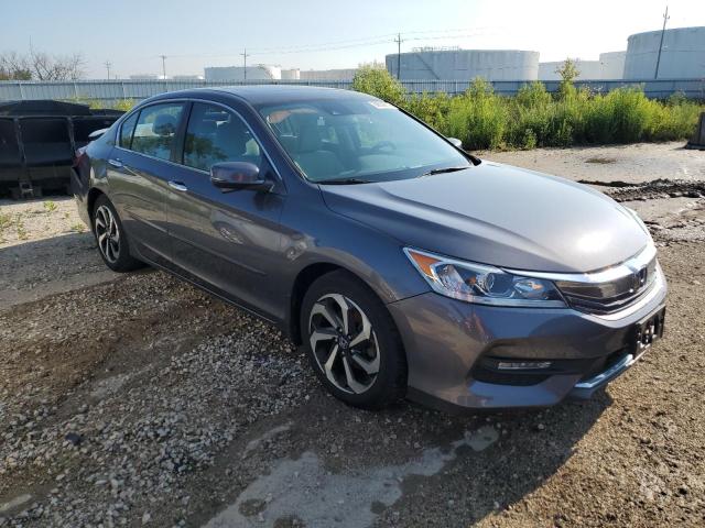 1HGCR2F09GA139183 - 2016 HONDA ACCORD EX GRAY photo 4