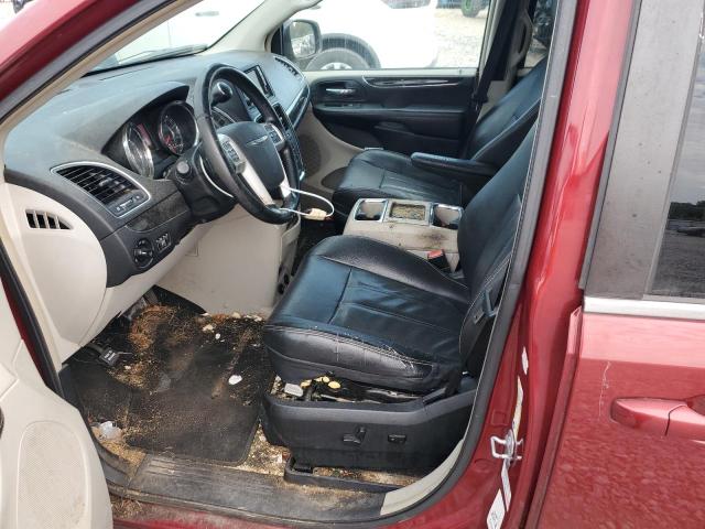 2C4RC1BG1ER395916 - 2014 CHRYSLER TOWN & COU TOURING BURGUNDY photo 7