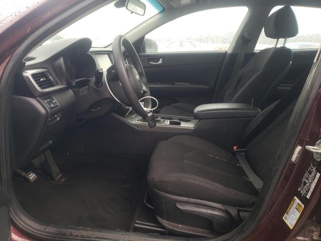 5XXGT4L39KG350831 - 2019 KIA OPTIMA LX Bordeaux photo 7