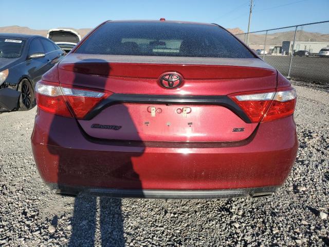 4T1BF1FKXGU566302 - 2016 TOYOTA CAMRY LE RED photo 6