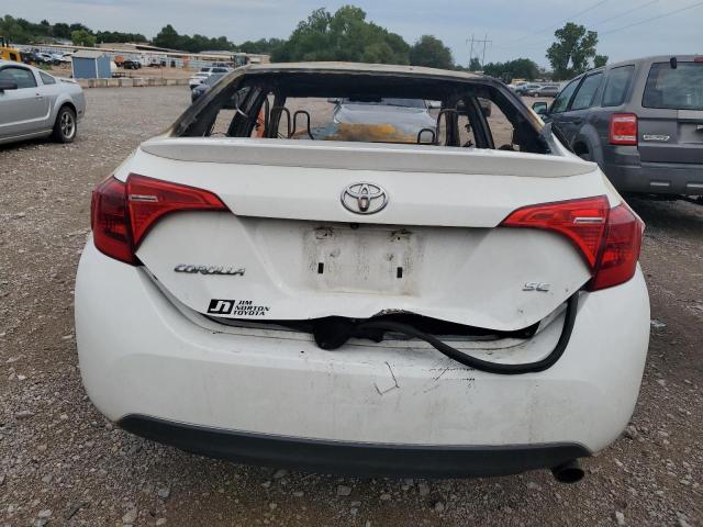 5YFBURHE9JP840917 - 2018 TOYOTA COROLLA L WHITE photo 6