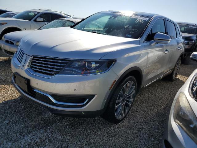 2LMPJ8LP6JBL19163 - 2018 LINCOLN MKX RESERVE فضي صورة 1