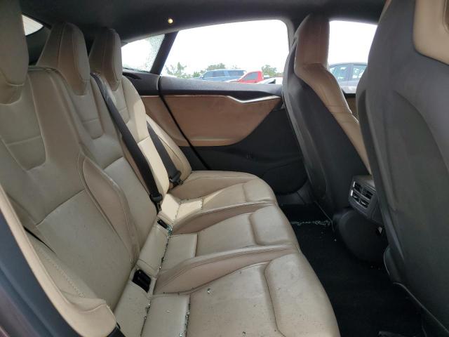 5YJSA1H28EFP66178 - 2014 TESLA MODEL S 灰色 照片 10