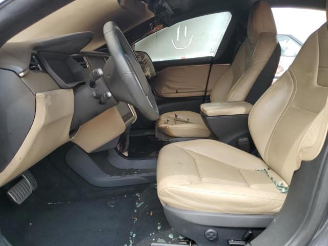 5YJSA1H28EFP66178 - 2014 TESLA MODEL S 灰色 照片 7