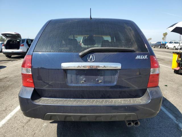 2HNYD18993H532552 - 2003 ACURA MDX TOURING BLUE photo 6